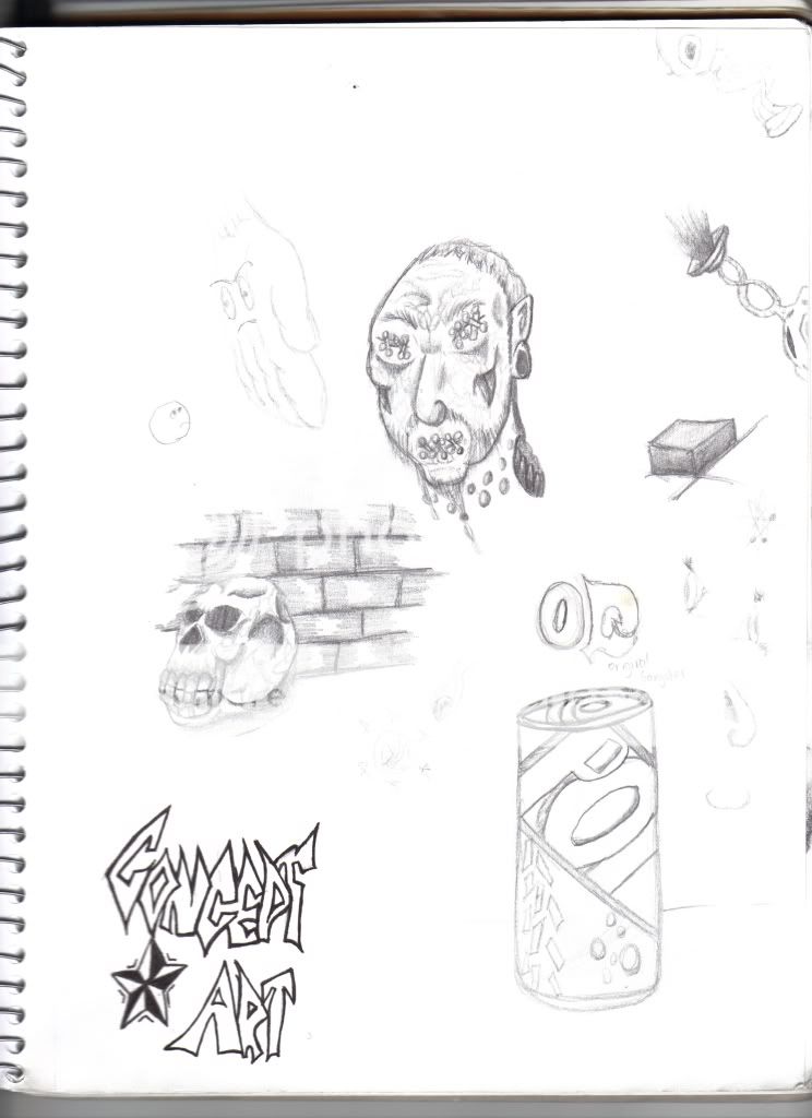 Sketchbook of a 16 year old... Sketchbook of a 16 year old...