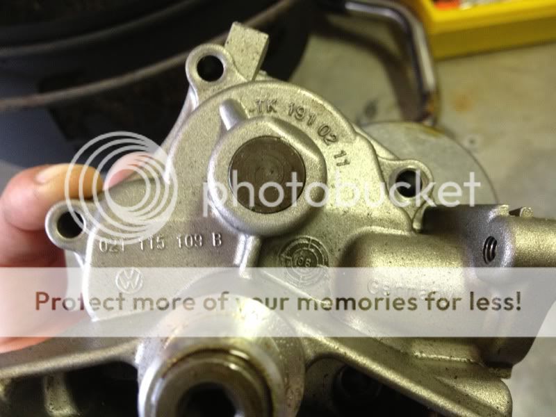 FS24V VR6 oil pump VW Vortex Volkswagen Forum