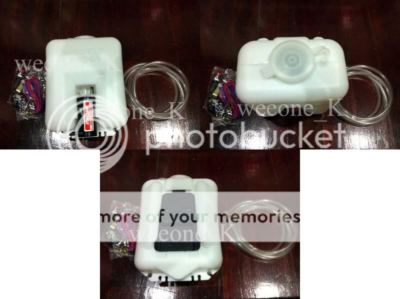 Universal Windshield Washer Bottle Kit TOYOTA NISSAN