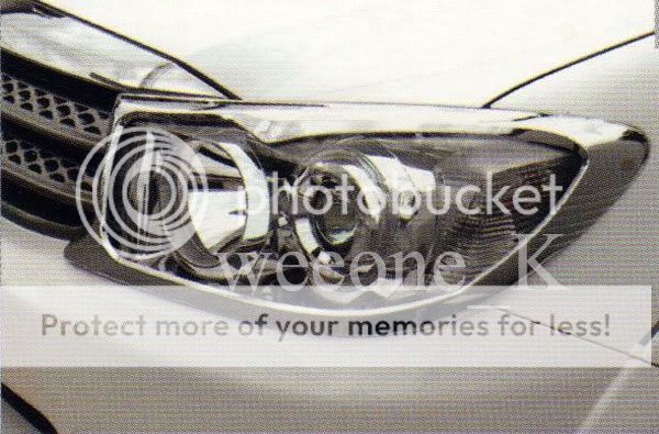 TOYOTA FORTUNER 08-11 TFP CHROME HEADLIGHT COVER
