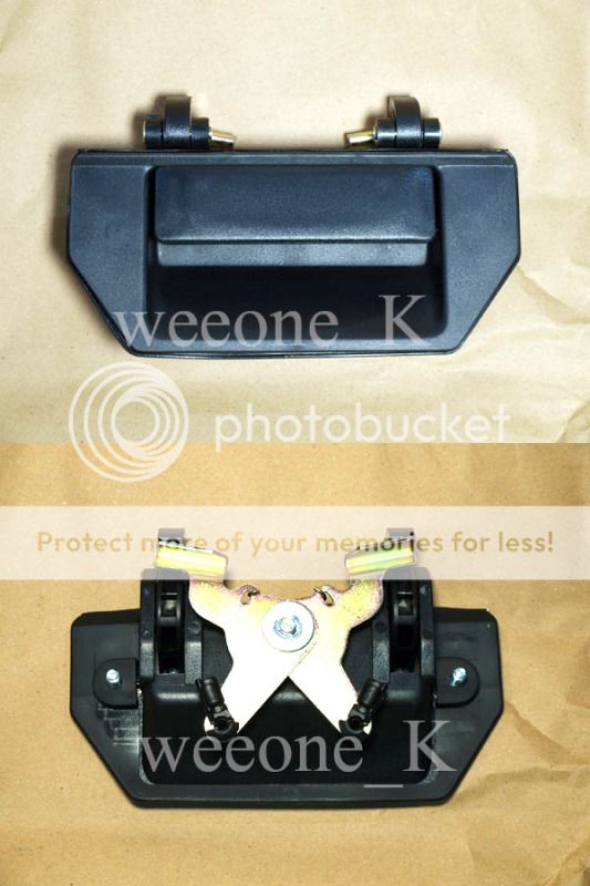 Nissan D21 D22 FRONTIER Pickup 87-99 BLACK Tailgate Handle