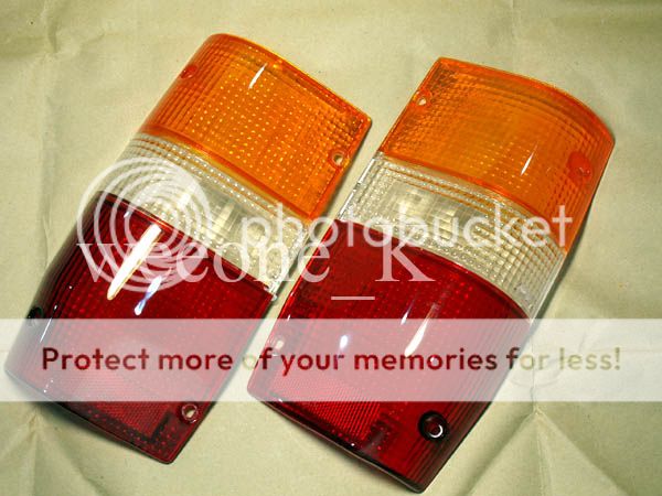 REAR TAIL LIGHT LENS LENSES Mitsubishi Mighty Max Dodge D50 87-96 Standard COLOR