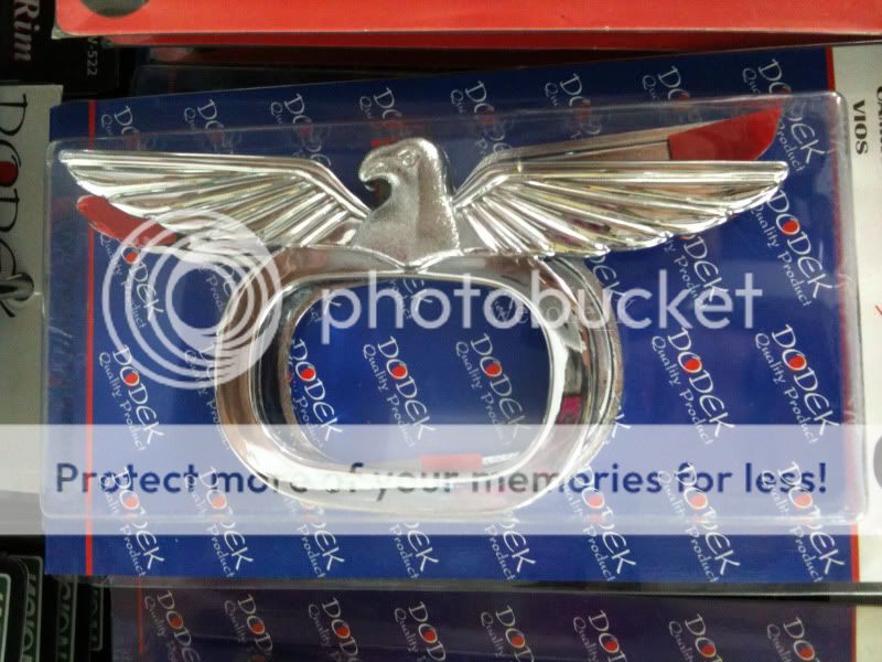SIDE CHROME LAMP TRIM