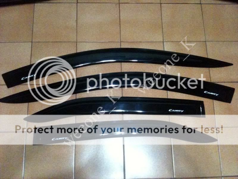 4 DOOR Visor Rain Guard