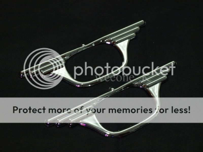 CHROME SIDE LAMP TRIM LIGHT FOR TOYOTA ALTIS